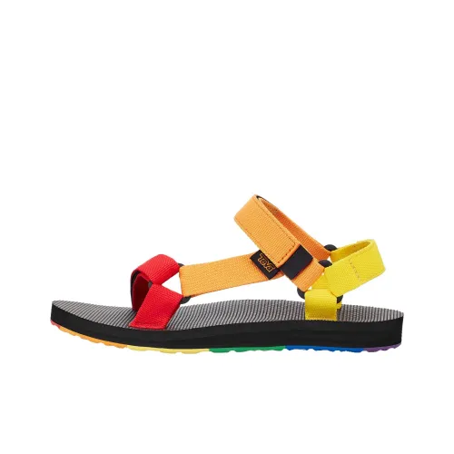 Teva Original Universal Пляжные сандалии Апельсин/Желтый Женские