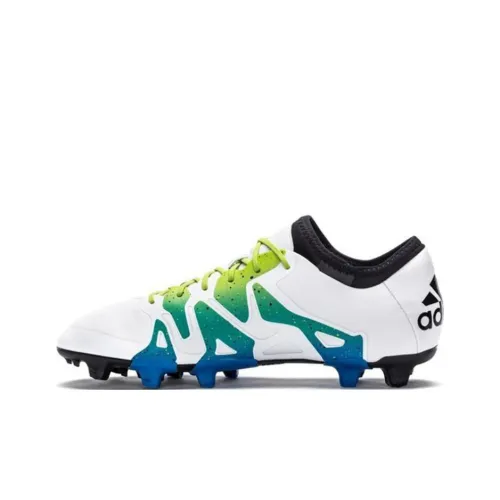 Adidas AG Искусственная трава Противоскользящие Устойчивые к истиранию Футбольные бутсы Мужские Белые