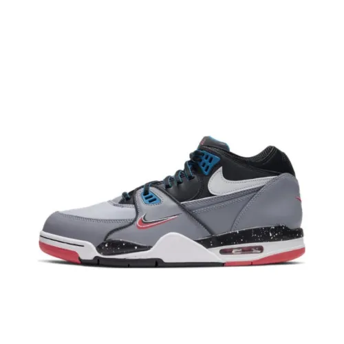 Nike Air Pilot 89 Амортизаторы Shock Absorbers Противоскользящие Устойчивые к истиранию Низкий Топ Винтажные баскетбольные кроссовки Унисекс Серый Черный