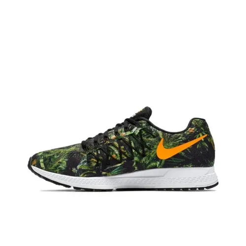 Nike Air Zoom Pegasus 32 Амортизация Износостойкий Низкий Топ Устойчивый к абразию Тренировочные Беговые кроссовки Унисекс Зеленый
