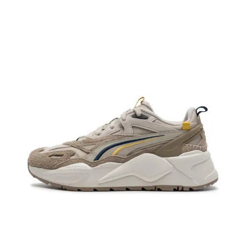 PUMA RS X Low Топ Casual Унисекс Серый Коричневый