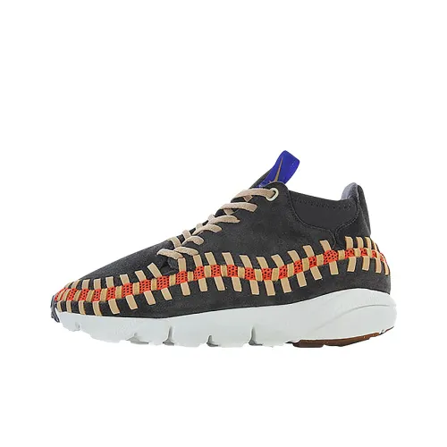 Nike Air Footscape Амортизация Износостойкий Низкий Топ Casual Мужской Черный