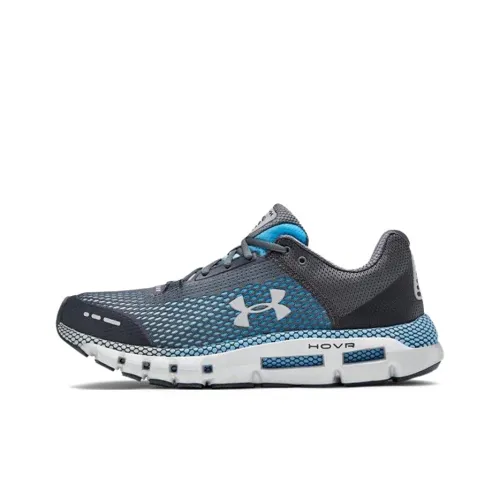 Under Armour HOVR Infinite Low Беговые кроссовки Топ Унисекс Синий Черный