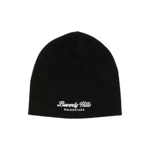 Balenciaga Акрил Полиэстер Beanies Мужской Черный