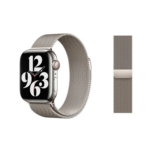 ZHISHENG Ремешок Apple Совместимость Нержавеющий Стальной Материал 38~49 мм