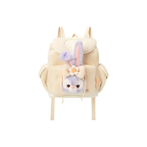 Disney Duffy ленив с друзьями Ткань Рюкзак Обычный Женский Бежевый