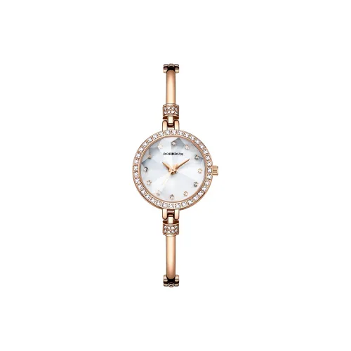 ROERDUM Guardian Goddess Collection Маленькая круглая подвеска Кварцевый механизм Стальной ремешок Часы Женские часы Белый циферблат