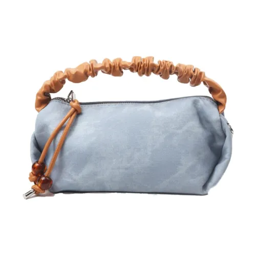 H YXIANG Холст Сумка через плечо Сумка на одно плечо Женская Джинсовый синий