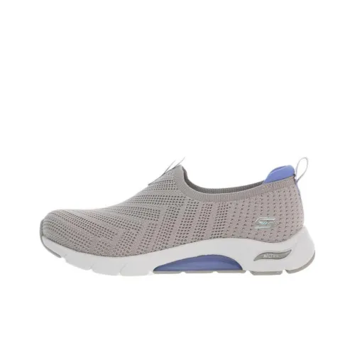 Skechers Arch Fit SKECH AIR Arch Fit Амортизация Износостойкий Низкий Топ Повседневная Обувь Женская Серый