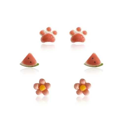 JOYDINNY Серебро S925 Серьги-гвоздики Женские