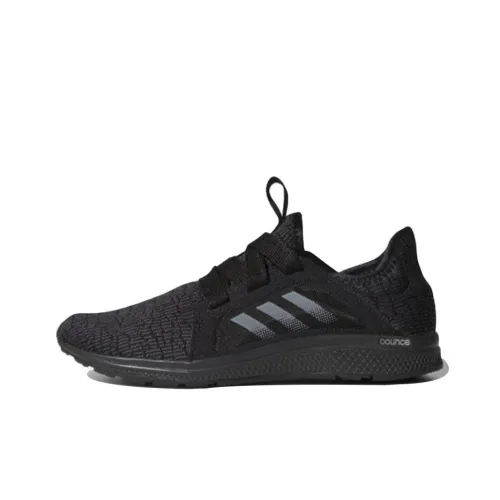 Adidas Edge Lu Slip-Resistant и Breathable Low-Top Беговые кроссовки Женские Черные