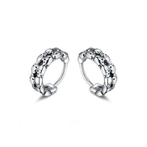 ALIEN BANG Титановые стальные серьги-гвоздики унисекс