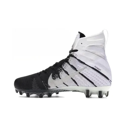 Nike HG Твердый Ground Амортизация Износостойкие футбольные бутсы Унисекс Белый Черный