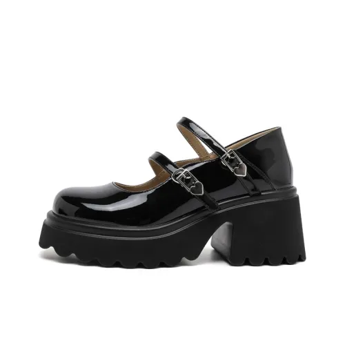 DAPHNE Платформа Mary Jane Туфли 6,5 см Женские