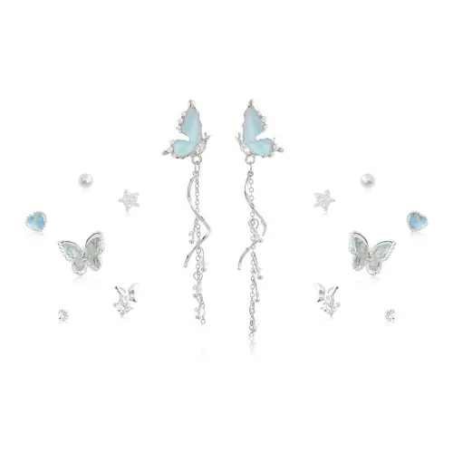 JOYDINNY Серебро S925 Серьги-гвоздики Женские