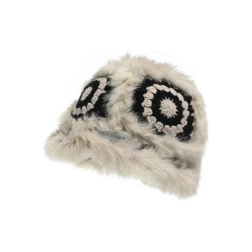 FREE RABBITⅡ Сладкий стиль Шапки-бини Женские