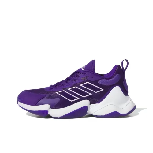Adidas Impact Flx 2 Slip-Resistant Abrasion-Resistant Low-Top Training Shoes Men's Purple