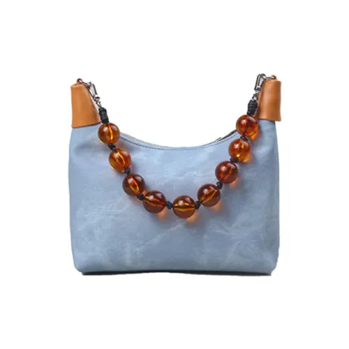 TTaG．baG Canvas Bag Shoulder Bag Standard Women's Denim Blue