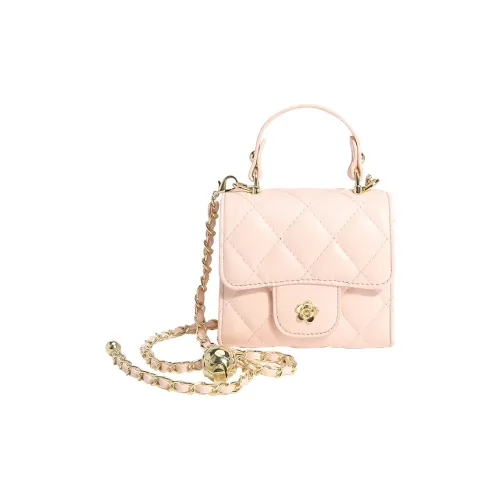 Bywhich ПУ (полиуретан) Сумка через плечо Сумка Мини Женская Розовая