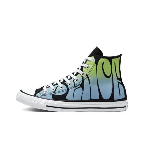 Конверс Empowered Chuck Taylor All Star High Топ Кеды Унисекс Черный Зеленый Белый