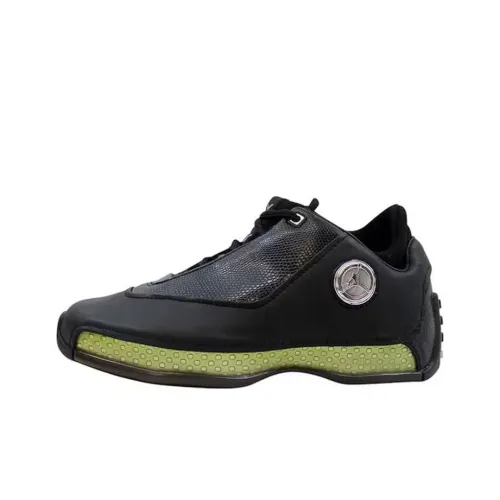 Jordan Air Джордан 18 Low Амортизация Износостойкий Низкий Топ Баскетбольные Кроссовки Мужские Черные