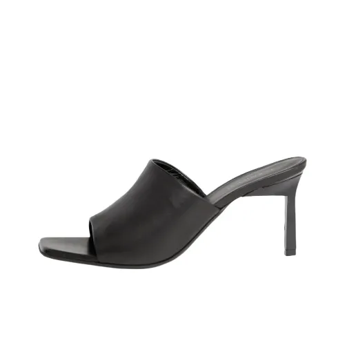 Calvin Klein Шлепанцы 7 см Женские Черные