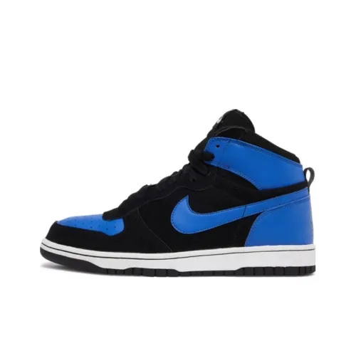 nike Big nike High Slip Resistant Abrasion Resistant Скейтборд Кроссовки Унисекс Синий Черный