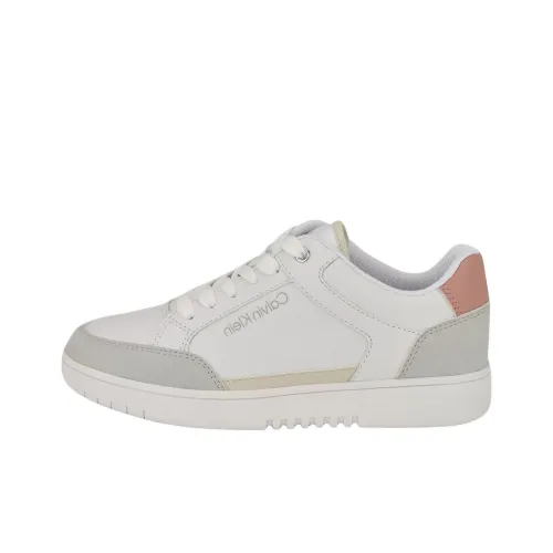 Кроссовки для скейтбординга Calvin Klein Low Top Белые Серые Женские