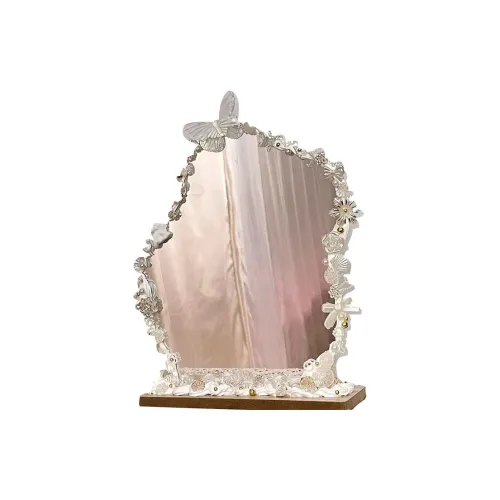 Handsome Стиль Instagram DIY Кремовый Акриловый Зеркало для макияжа Материал Сумка Игрушки