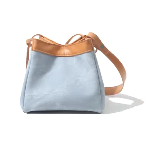 H YXIANG Canvas Bag Shoulder Bag Standard Women's Denim Blue