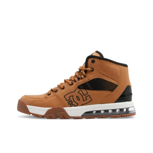 DC Shoes Альпинистские и туристические ботинки High Top Пшеница/Черный мужской