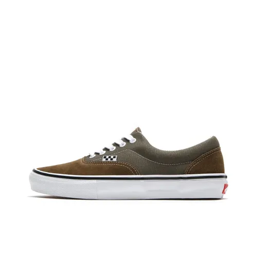 VANS Skate era Low Топ Кроссовки для скейтбординга Унисекс Серый Коричневый