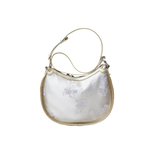 H YXIANG Сумка через плечо из холста Женская Белая Черная