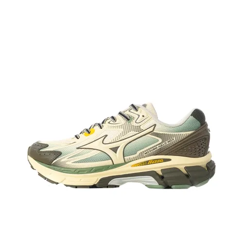 Mizuno Halo Mix Беговые кроссовки Низкие Топ Зеленый Коричневый Унисекс