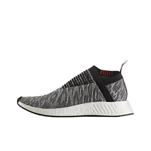 Adidas Originals NMD CS2 GLITCH Non Slip Легкий Низкий Топ Casual Унисекс Черный Белый
