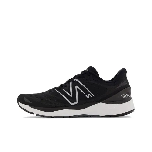 New Balance Slip-resistant Abrasion-resistant Low-top Беговые кроссовки Мужские Черные
