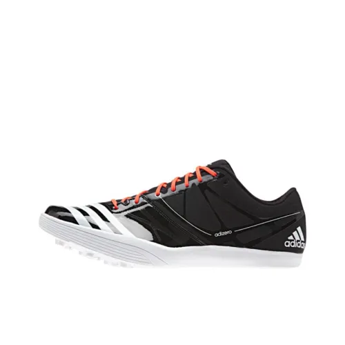 Adidas Adizero Long Jump 2 Slip-Resistant Abrasion-Resistant Low-Top Training Shoes Men's Black White