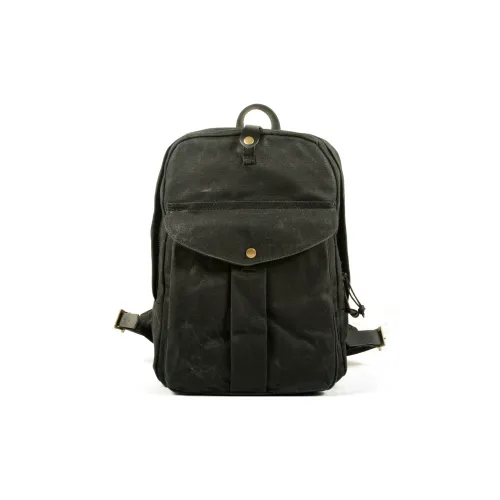 TTaG．baG Телячья кожа с масляным воском холст рюкзак стандартный унисекс черный хаки темно-синий серый армейский зеленый