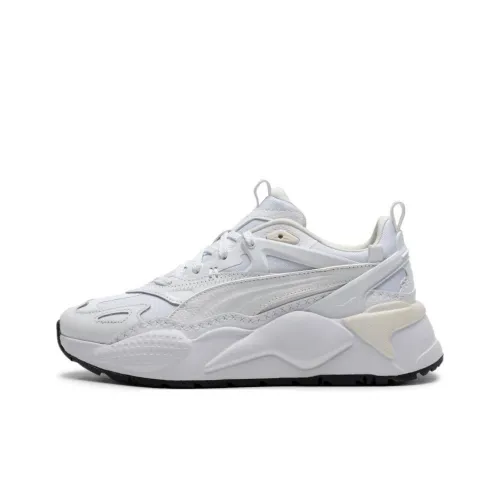 PUMA RS X Abrasion Resistant Низкий Топ Casual Унисекс Белый