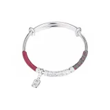 Счастливый браслет с разноцветной веревкой