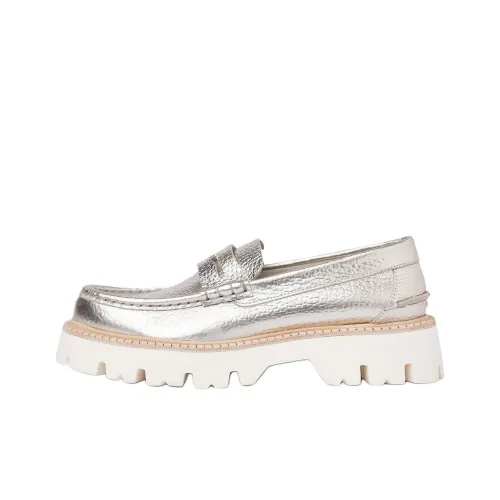 Pedro García Sebas Лоферы 3,5 см Женские Серебряные