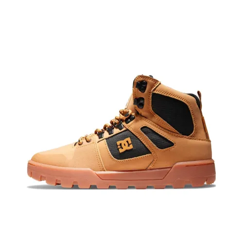 DC Shoes Альпинистские и туристические ботинки High Top Пшеница/Черный мужской