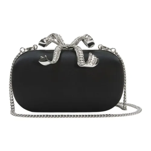 Self Portrait Polyester Clutch Women's Black