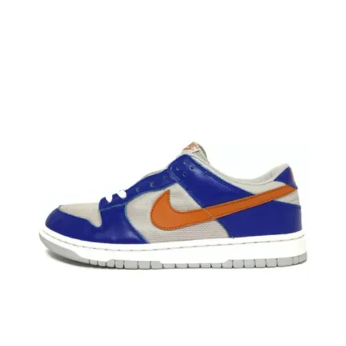 Nike Dunk SB Viotech Устойчивый к истиранию Дышащий Низкий Топ Скейтбординг Мужские Синие Оранжевые Кроссовки