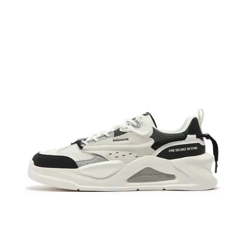 361° Jincheng Дышащие Низкие Кроссовки для Скейтбординга Мужские Белые Черные