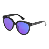 EQ-GS1079-A (Черная оправа, лазерные фиолетовые линзы)