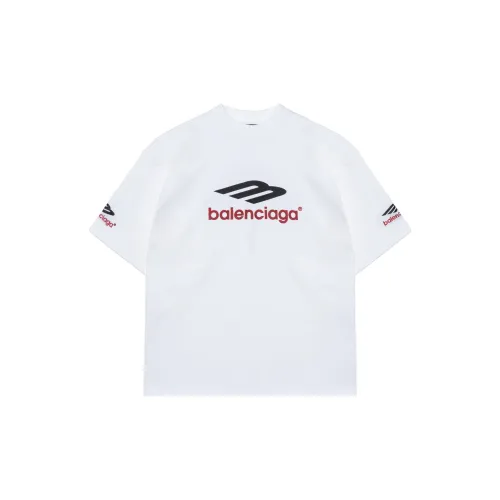 Balenciaga 3B Sports Icon T-Shirt Loose Fit Unisex White