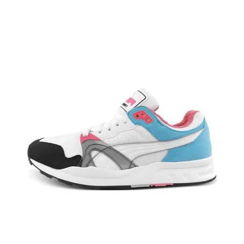 PUMA Амортизация Низкий Топ Толстая Подошва Мужские Серо-Синие Кроссовки