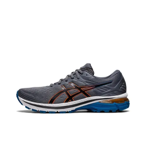Asics GT 2000 9 Low Топ Беговые кроссовки Мужской Серый Оранжевый