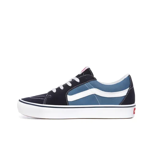 Vans SK8 Классический Comfycush Низкие Кроссовки для Скейтбординга Унисекс Черный Синий